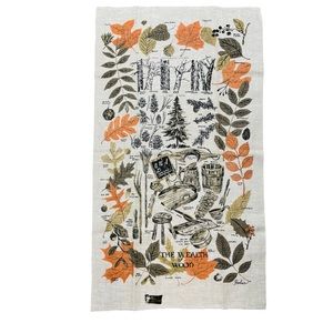 Vintage Tea Towel Key Dee The Wealth of Wood